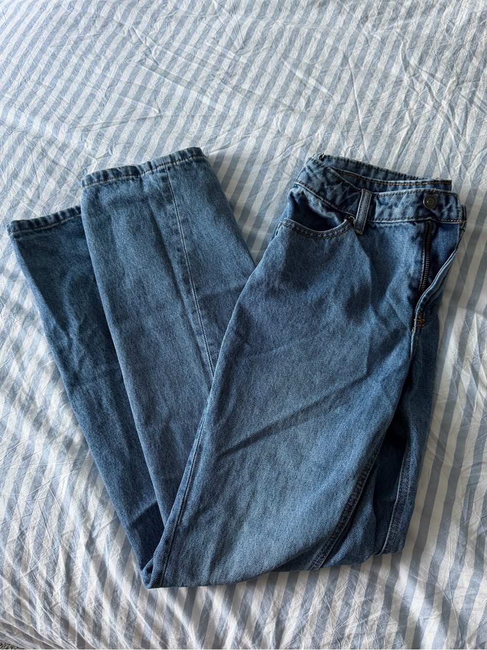 Future collective Classic Women's Blue Denim Jeans